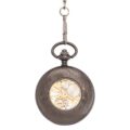 Dark Random Ring Half Hunter Pocket Watch