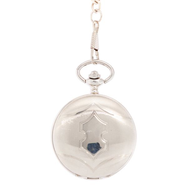 Front-2 Stunning Silver Full Hunter Pocket Watch