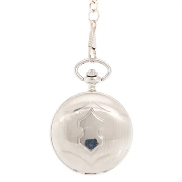 Stunning Silver Full Hunter Pocket Watch | Groom & Co