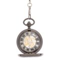 Dark Random Ring Half Hunter Pocket Watch