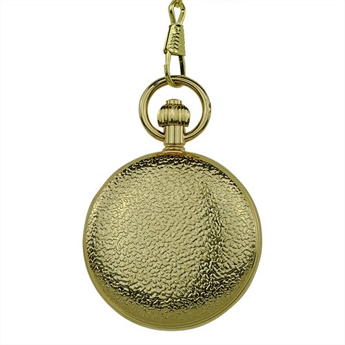 FAC-179 (3 of 4) Gold Vintage Car Hunter Fob Watch
