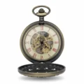 Mini Heart Half Hunter Pocket Watch