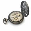 Mini Heart Half Hunter Pocket Watch