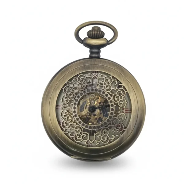FAC-034-pocket-watch-2 Brass Ringlet Half Hunter Pocket Watch pocket watch