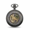 Glow Faced Half Hunter Pocket Watch