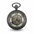 Daisy Flower Half Hunter Pocket Watch pocket watch