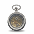 The Silver Tire Pocket Watch