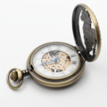 Racing Horse Half Hunter Pocket Watch