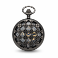 Checkered 5 Dice Half Hunter Pocket Watch pocket watch