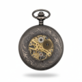 Checkered 5 Dice Half Hunter Pocket Watch