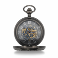 Checkered 5 Dice Half Hunter Pocket Watch