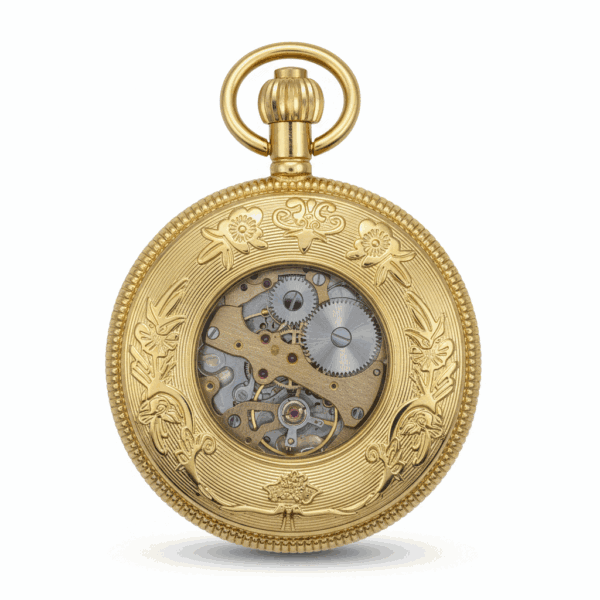 FAC-144-pocket-watch-2 Gold Rope Hunter Fob Watch | Groom & Co