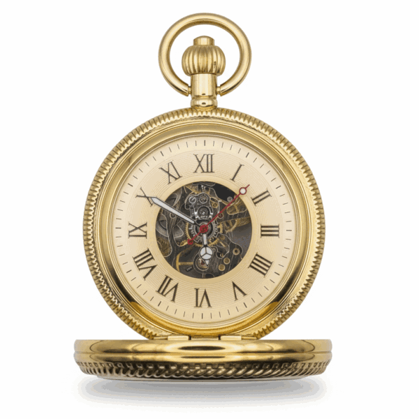 FAC-144-pocket-watch-3 Gold Rope Hunter Fob Watch | Groom & Co