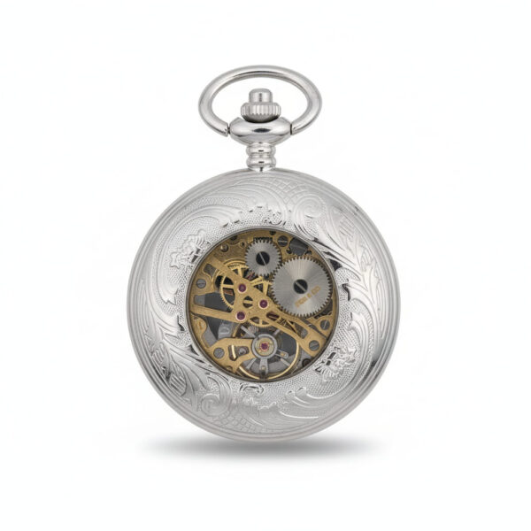 FAC105-pocket-watch-2 Silver Pocket Watch