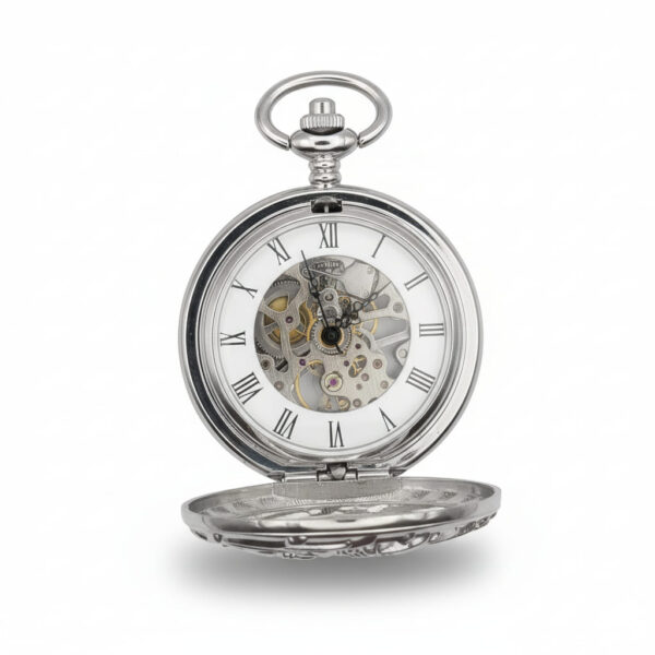 FAC167-pocket-watch-3 Silver Pocket Watch