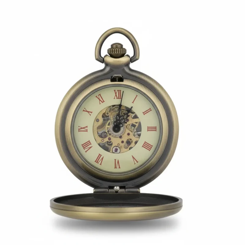 FAC172-pocket-watch-3 Polished Gold Half Hunter | Groom & Co