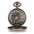 Flower Half Hunter Pocket Watch