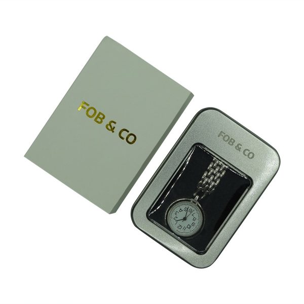 nurses-watch-packaging-new Classic Silver Fob Watch | Groom & Co