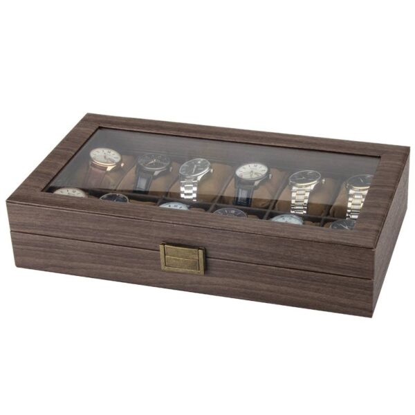 12-Slot-Wood-Grain-Watch-Box-2 12-Slot-Wood-Grain-Watch-Box-2