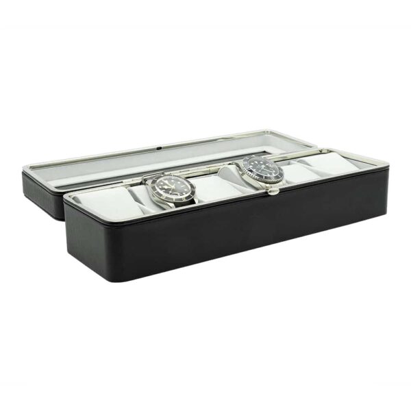 Black-Compact-Watch-Box-2 Black-Compact-Watch-Box-2