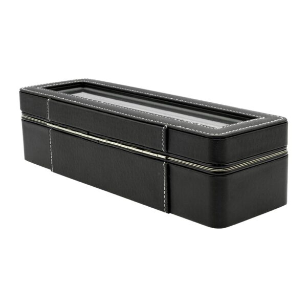 Black-Compact-Watch-Box Black-Compact-Watch-Box