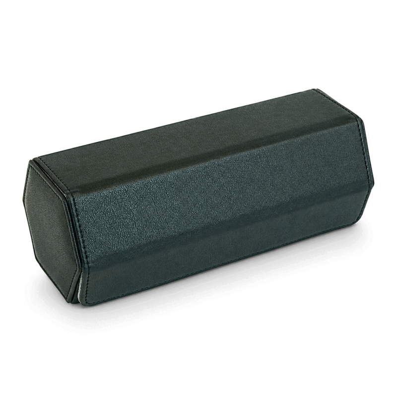 Gunmetal Grey 3 Slot Travel Watch Case