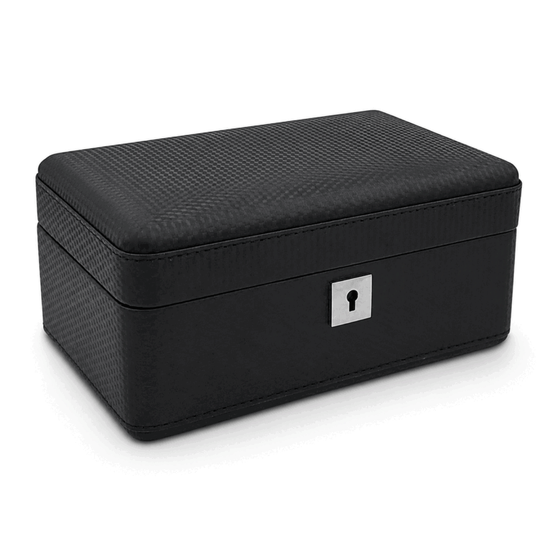 Prestige 3 Slot Watch Case – Carbon Chocolate