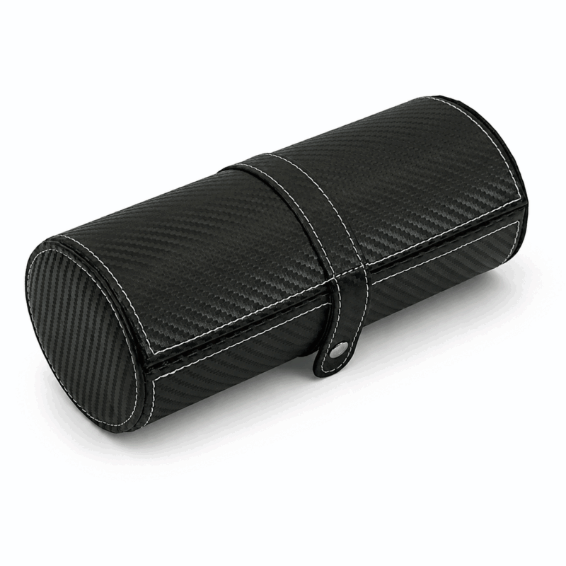 2 Slot Carbon Fibre Travel Watch Case