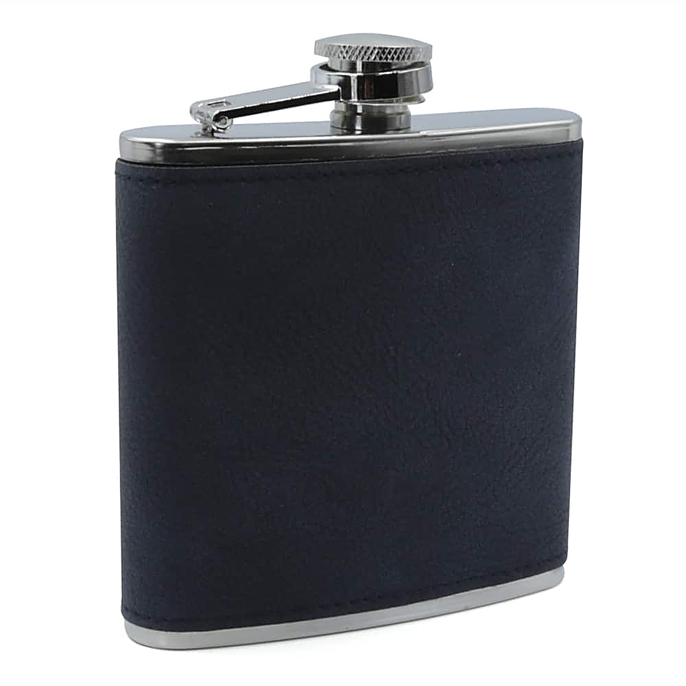 Deep Navy 6oz Hip Flask | Groomsman Gift