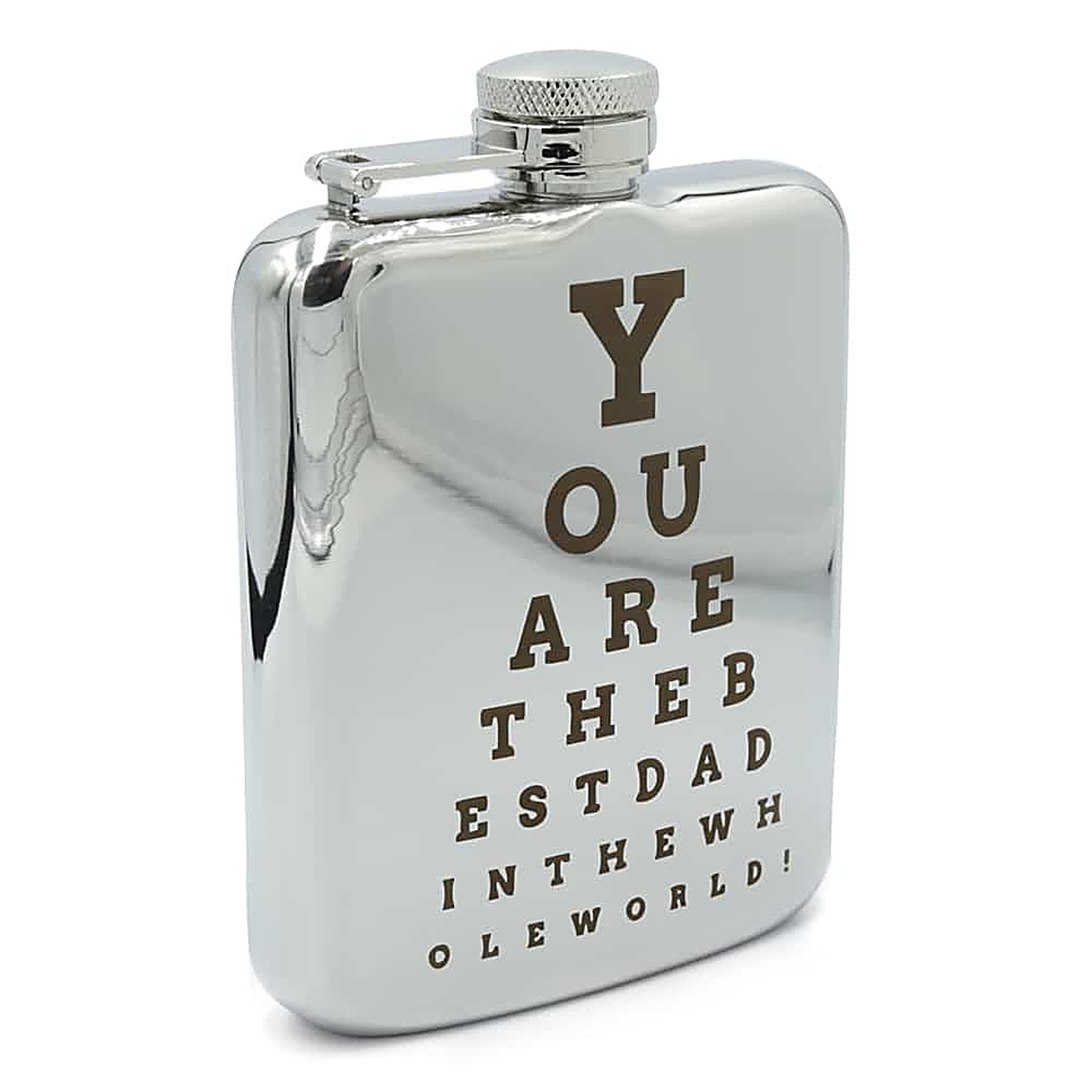 Best Dad 6oz Hip Flask | Father of the Groom Gift