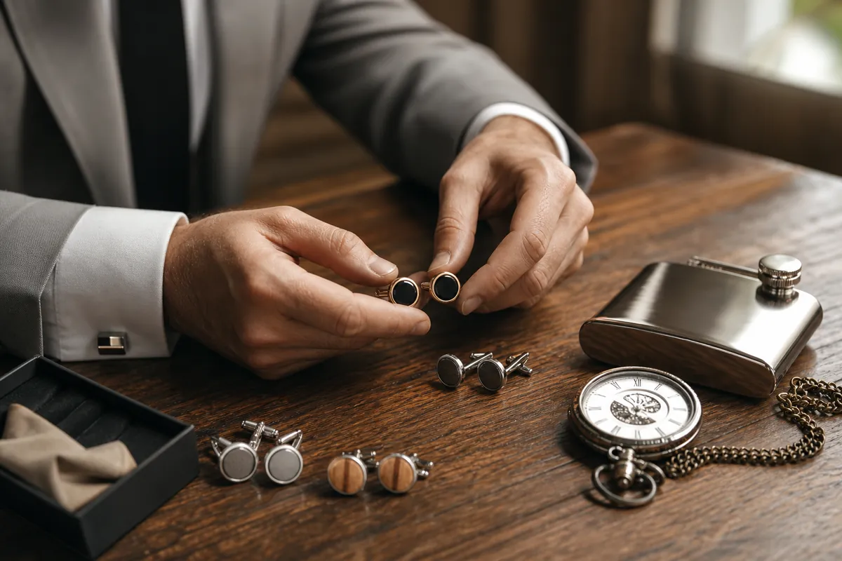 Choosing cufflink materials guide